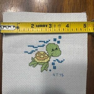 Green Turtle Cross Stitch